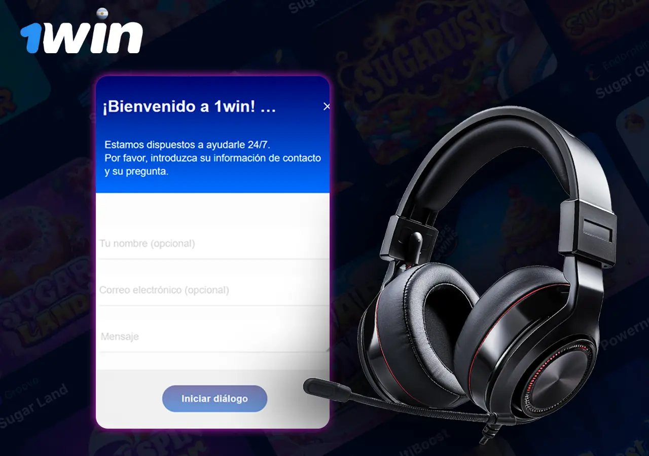Servicio de atención al cliente de 1Win